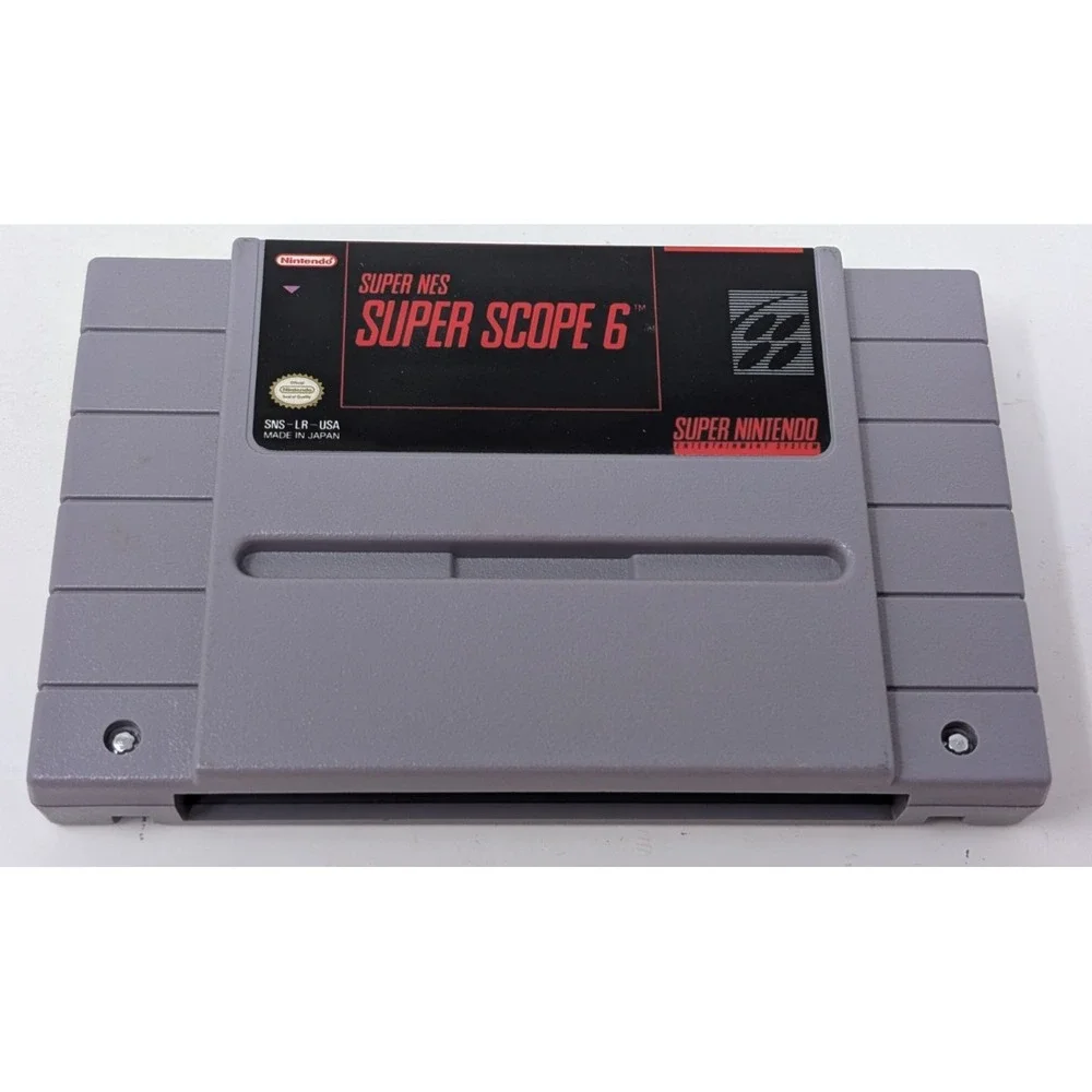 Super‎ Scope 6 ( Super Nintendo, 1991 ) SNES Cartridge Only Tested Working